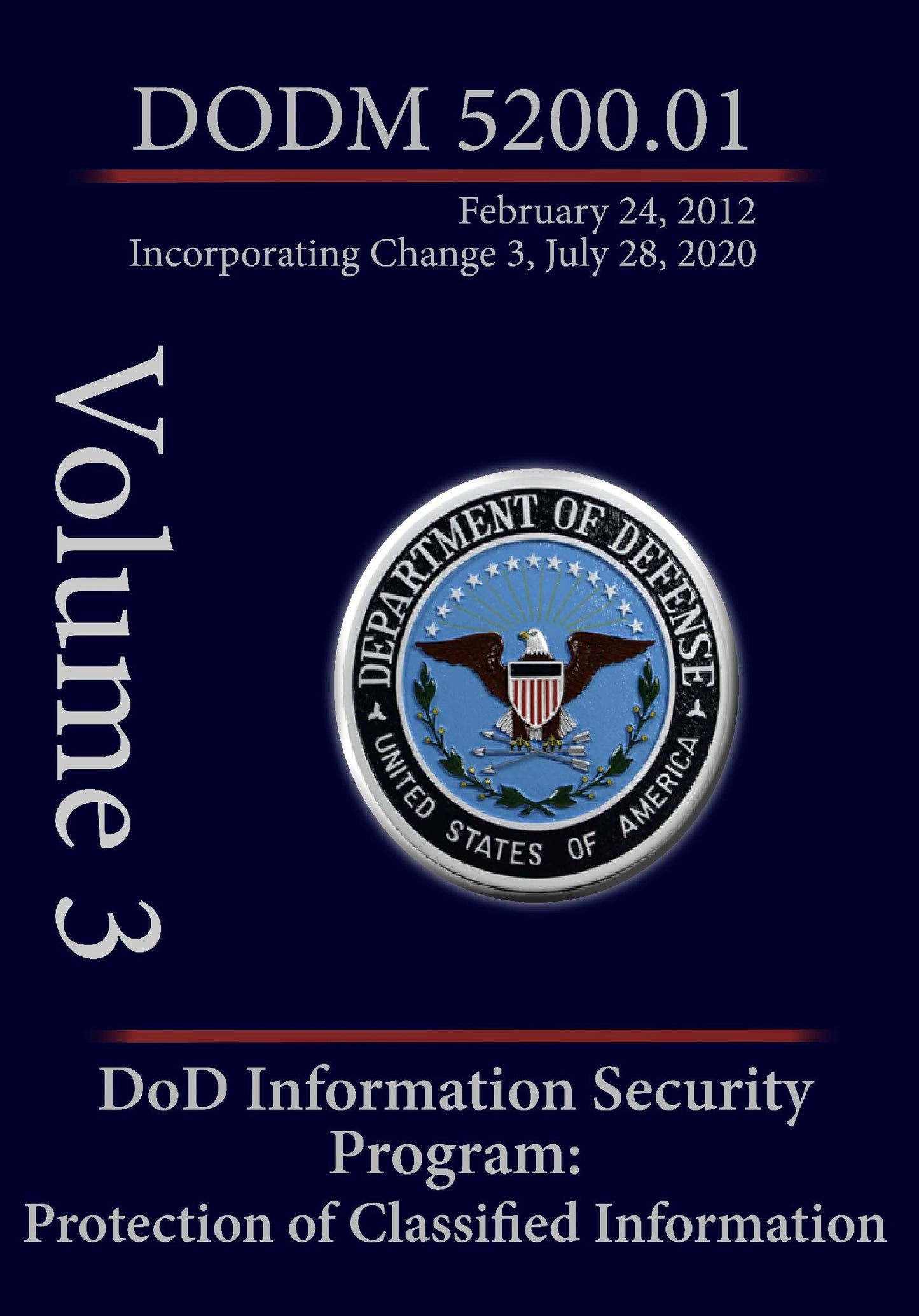 DoD Information Security Program 5200.01